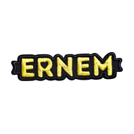 026 Embleem - Ernem Goud - Recht - 8 cm