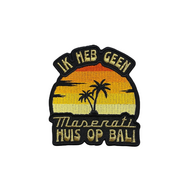 Dit embleem is voor de persoon die denkt dat hij geweldig kan zingen of voor de Samuel Welten superfan!  Prachtig voor op het j