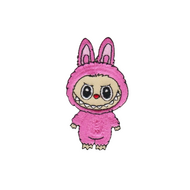 Embleem Oeteldonk - Labubu &ndash; Roze