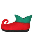 Elfenschoenen Luxe - Vilt Stof - Rood-Groen - Volwassenen