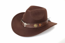 Cowboyhoed Volwassenen - Bull - Vilt