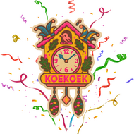 Embleem Huusse - Koekoek