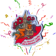 Embleem Huusse - Bl&uuml;mkes b&uuml;tte