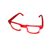 Huusse - Bril Zonder Glas - Rood-Wit