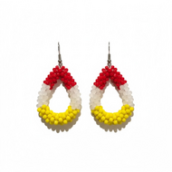Oorbellen Oeteldonk - Rood Wit Geel