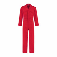 Overall Rood - Jumpsuit Polyester Katoen - Volwassenen