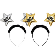 Happy New Year Diadeem - Sterren Assorti 