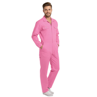 Overall Roze - Jumpsuit Polyester Katoen - Volwassenen