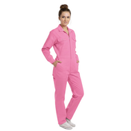 Overall Roze - Jumpsuit Polyester Katoen - Volwassenen