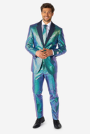 Opposuits - Carnavalskleding Heren -  Fancy Fish 3-delig