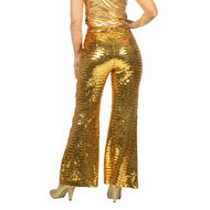 Disco Glitterbroek - Goud - Dames