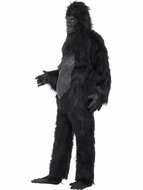 Luxe Gorilla - Dieren Kostuum - Zwart - Heren