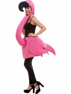 Roze Flamingo - Dieren Kostuum - Volwassenen