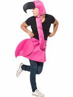 Roze Flamingo - Dieren Kostuum - Volwassenen