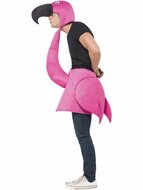 Roze Flamingo - Dieren Kostuum - Volwassenen