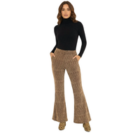 Flared Broek Goud - Dames