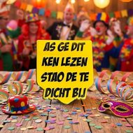 Pin - Oeteldonk - Als Ge Dit Ken Lezen Stao De Te Dicht Bij