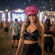 Pet Luxe Valentijn Roze - Met Steentjes en Pailletten