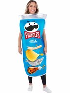 Pringles Kostuum - Salt and Vinegar - Blauw - Volwassenen