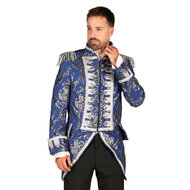 Thetru Carnavalsjas Heren - Nelson - Blauw-Zilver