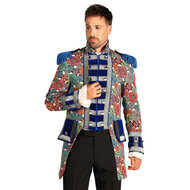 Thetru Carnavalsjas Heren - Rustic Flower - Blauw