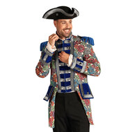 Thetru Carnavalsjas Heren - Rustic Flower - Blauw