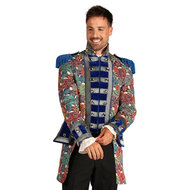 Thetru Carnavalsjas Heren - Rustic Flower - Blauw