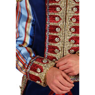 Thetru Carnavalsjas Heren - Velvet Sensation - Blauw