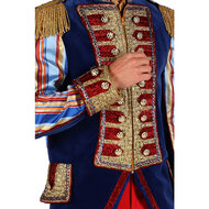 Thetru Carnavalsjas Heren - Velvet Sensation - Blauw