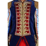 Thetru Carnavalsjas Heren - Velvet Sensation - Blauw
