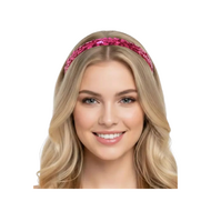 Pailletten Haarband - Roze