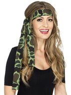 Leger Hoofdband - Army - 145 cm