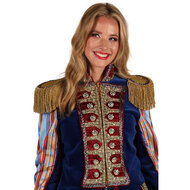 Thetru Carnavalsjas Dames - Velvet Sensation - Blauw
