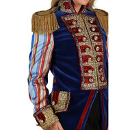 Thetru Carnavalsjas Dames - Velvet Sensation - Blauw