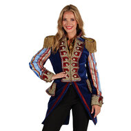 Thetru Carnavalsjas Dames - Velvet Sensation - Blauw