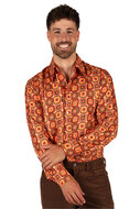 Blouse Retro - Jaren 60 &amp; 70 Hippie - Heren