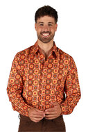 Blouse Retro - Jaren 60 &amp; 70 Hippie - Heren
