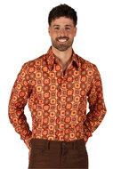 Blouse Retro - Jaren 60 &amp; 70 Hippie - Heren