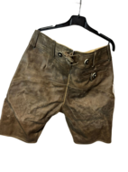 Tweedehands - Lederhosen - Maat L - Bruin