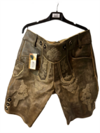 Tweedehands - Lederhosen - Maat L - Bruin
