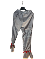 Tweedehands- Clownspak- Maat XS - Grijs