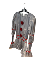 Tweedehands- Clownspak- Maat XS - Grijs