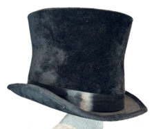 Tweedehands- Hoed- Maat 5060 - Zwart