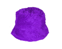Bucket Hat Pluche - Paars - Volwassenen