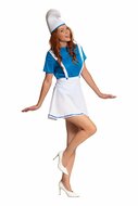 Smurf Jurk - Blauw - Dames