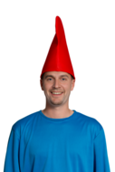 Smurfenmuts rood