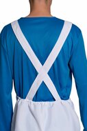 Smurf Kostuum Blauw-Wit - Heren
