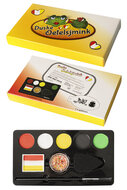 Schminkset Oeteldonk &ndash; Rood Wit Geel - Carnaval  