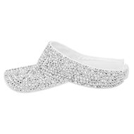 Festival Zonneklep - Glam Zilver - Strass Steentjes