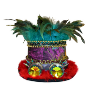 Luxe Hoge Hoed - Global Paint - Led - Volwassenen - 1006